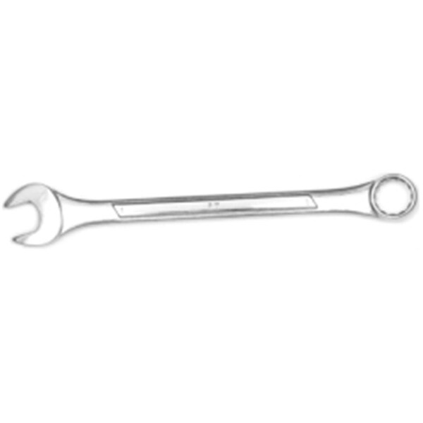 Dendesigns 1 in. with 12 Point Box End, Raised Panel, 12.75 in. Long Chrome Combination Wrench DE2438433 - main